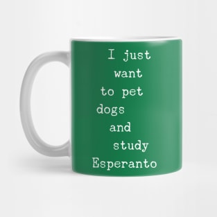 Dogs & Esperanto Mug